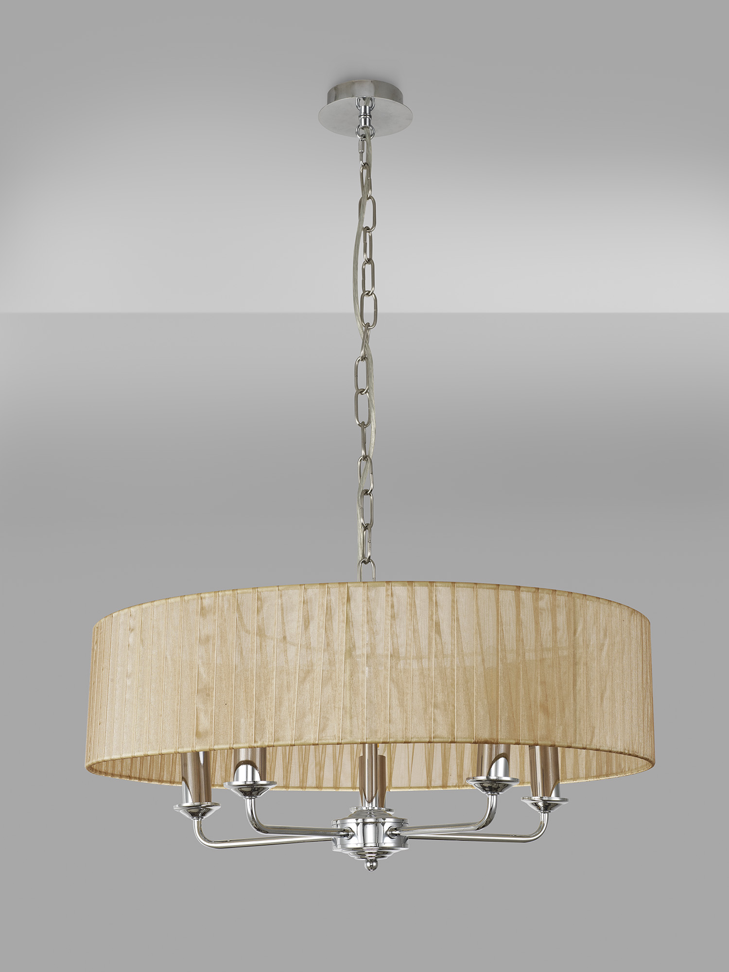 Banyan CH SB Ceiling Lights Deco Multi Arm Fittings
